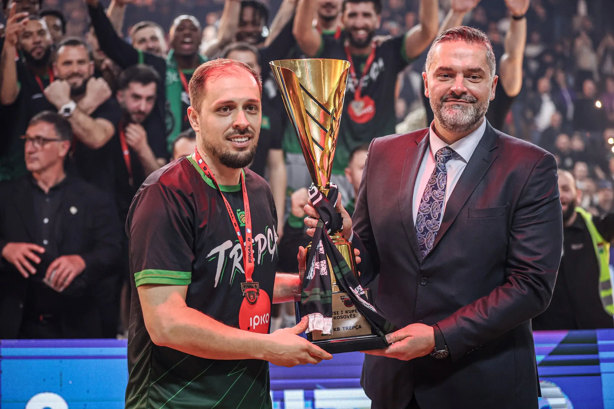 Pamje nga ndeshja Trepça-Sigal Prishtina (Finalja-Kupa)